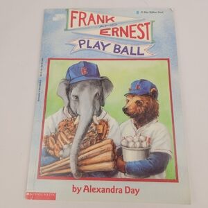 4 For $12 Frank And Ernst Play Ball Scholastic Book Alexandra Day